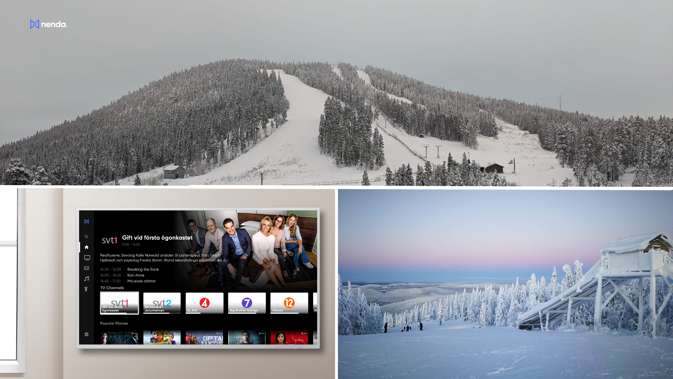 100% streamad underhållning till Storklintas nya satsning